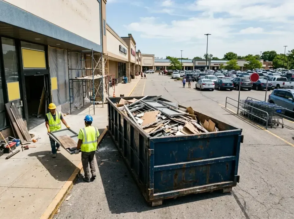 retail-store-renovation-debris-003 — frequently asked questions, Roll-off Dumpster Rentals in Allouez, WI